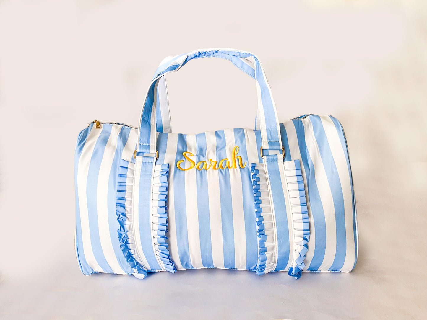 Girl's Monogrammed Sleepover Bag