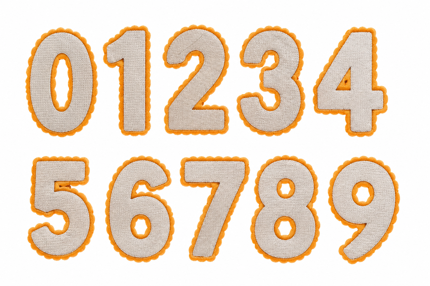 Additional Number Set (0-9) - Savannah Creations