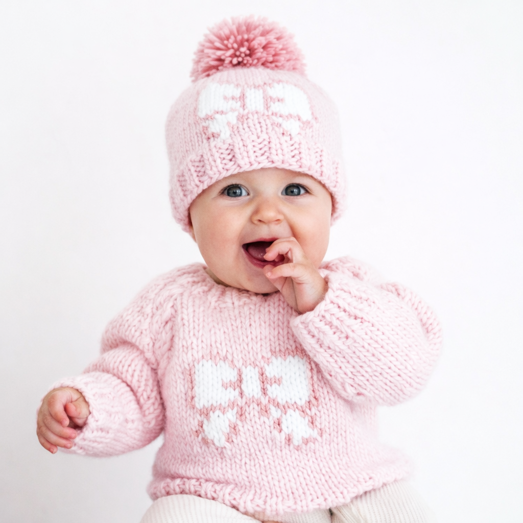 Bow Sweater for Baby & Toddler Girls - Savannah Creations