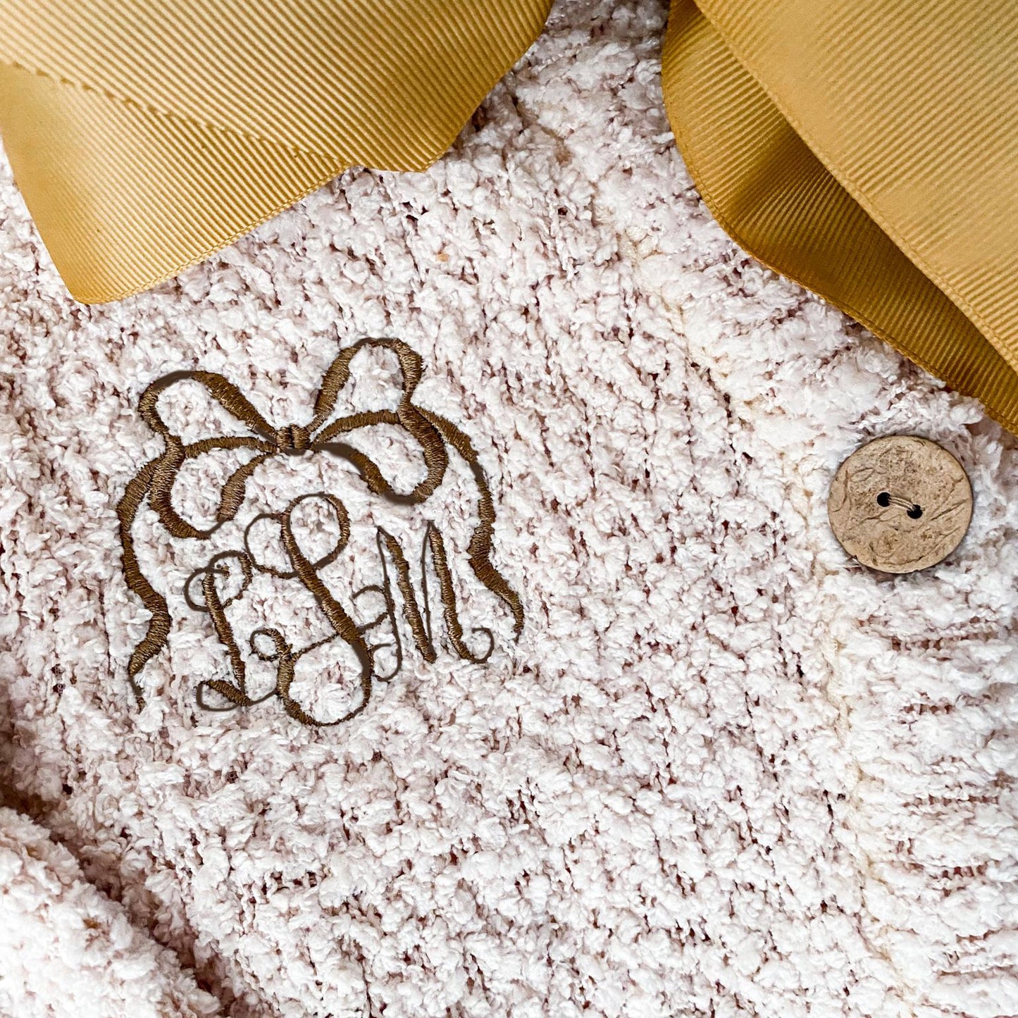 Girl's Cozy Monogrammed Customized Cardigan, Birthday Gift, Fall Photos Christmas Photos, Family Outfits Matching