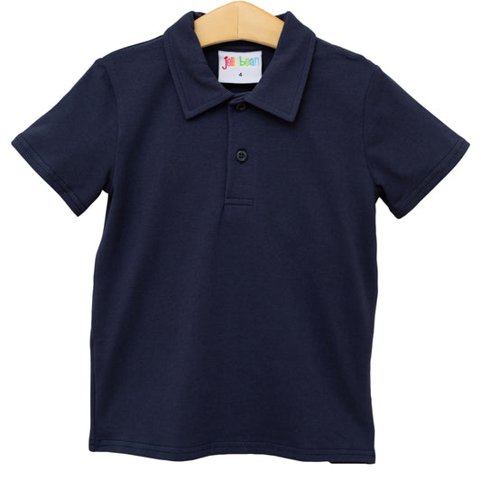 Boy's Uniform Polo- Blue
