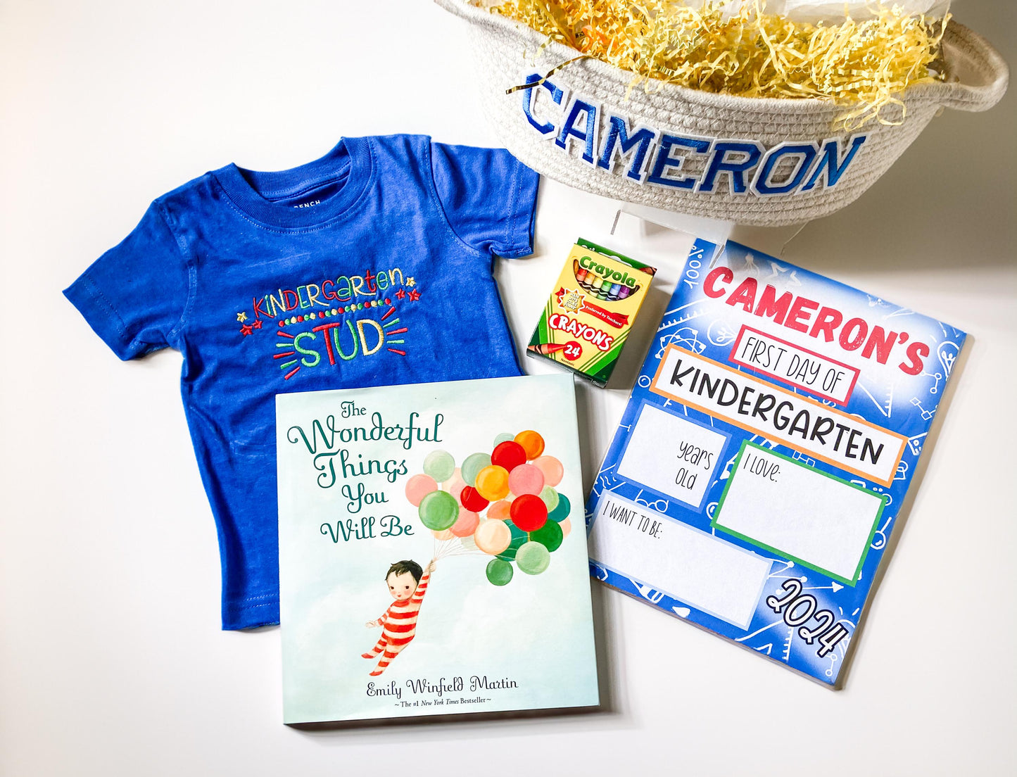 Personalized Back to School Gift Basket for Boys - Savannah Creations