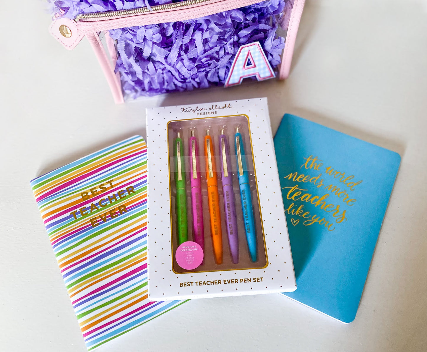 Teacher Notebook and Pen Set