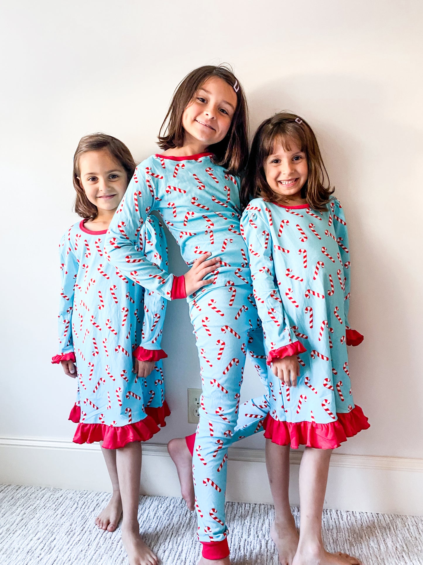 Girls Ruffle Pajama Gown