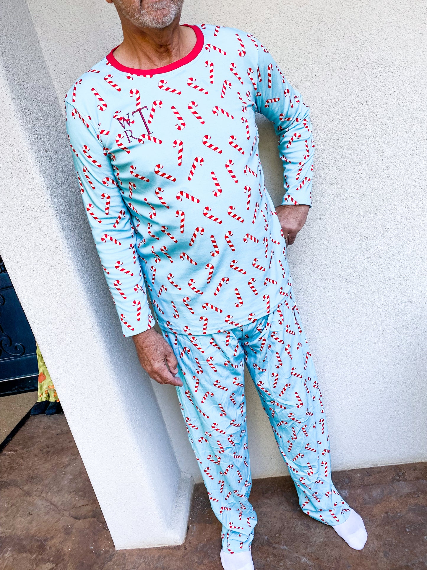 Adult 2 Piece Holiday Pajama Set