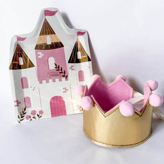 Princess Castle Paper Plates (8ct) - Savannah Creations