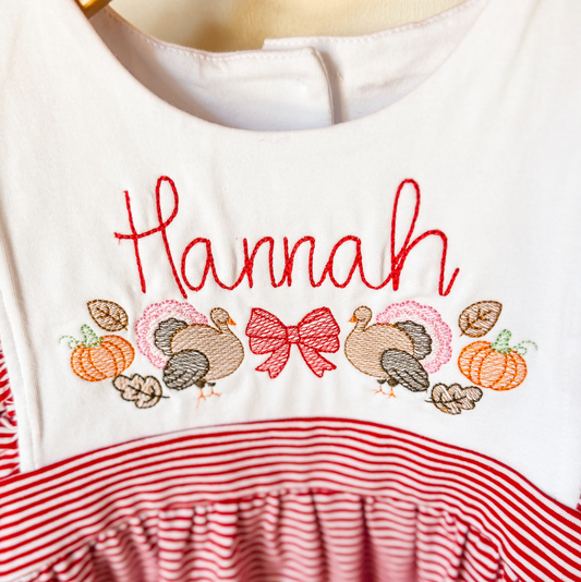 Thanksgiving Girl Dress