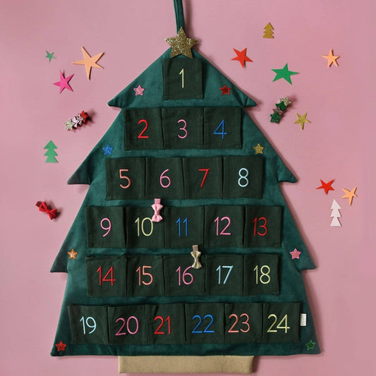 Starry Christmas Tree Advent Calendar - Savannah Creations