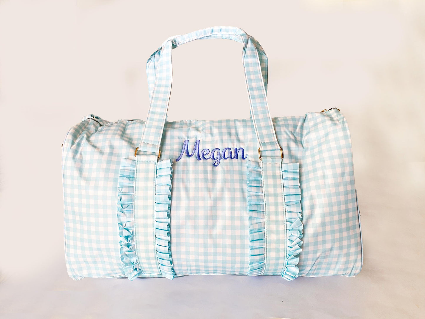 Girl's Monogrammed Sleepover Bag