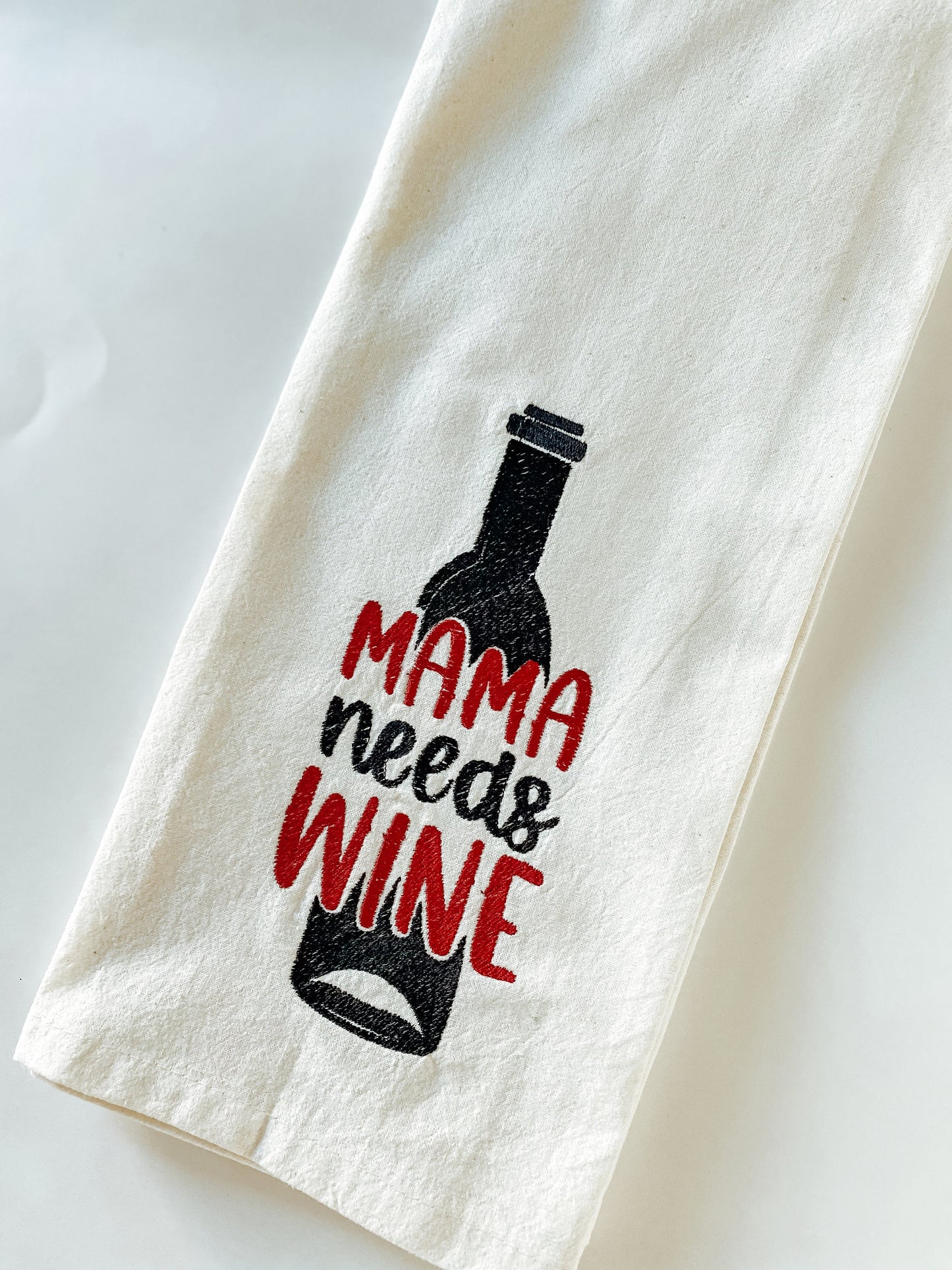 Funny Wine Tea Towel
