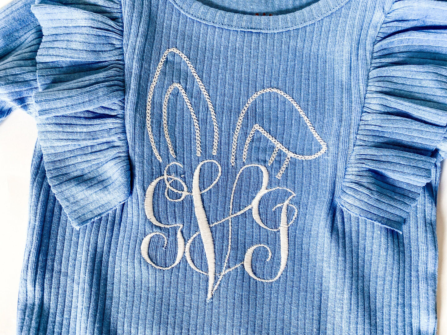 Easter Bunny Ears Baby Bodysuit