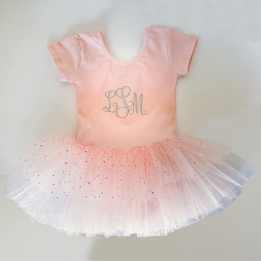 Girls Monogrammed Tutu