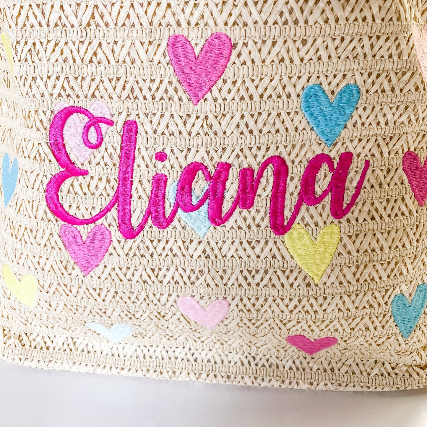 Monogrammed Heart Tote