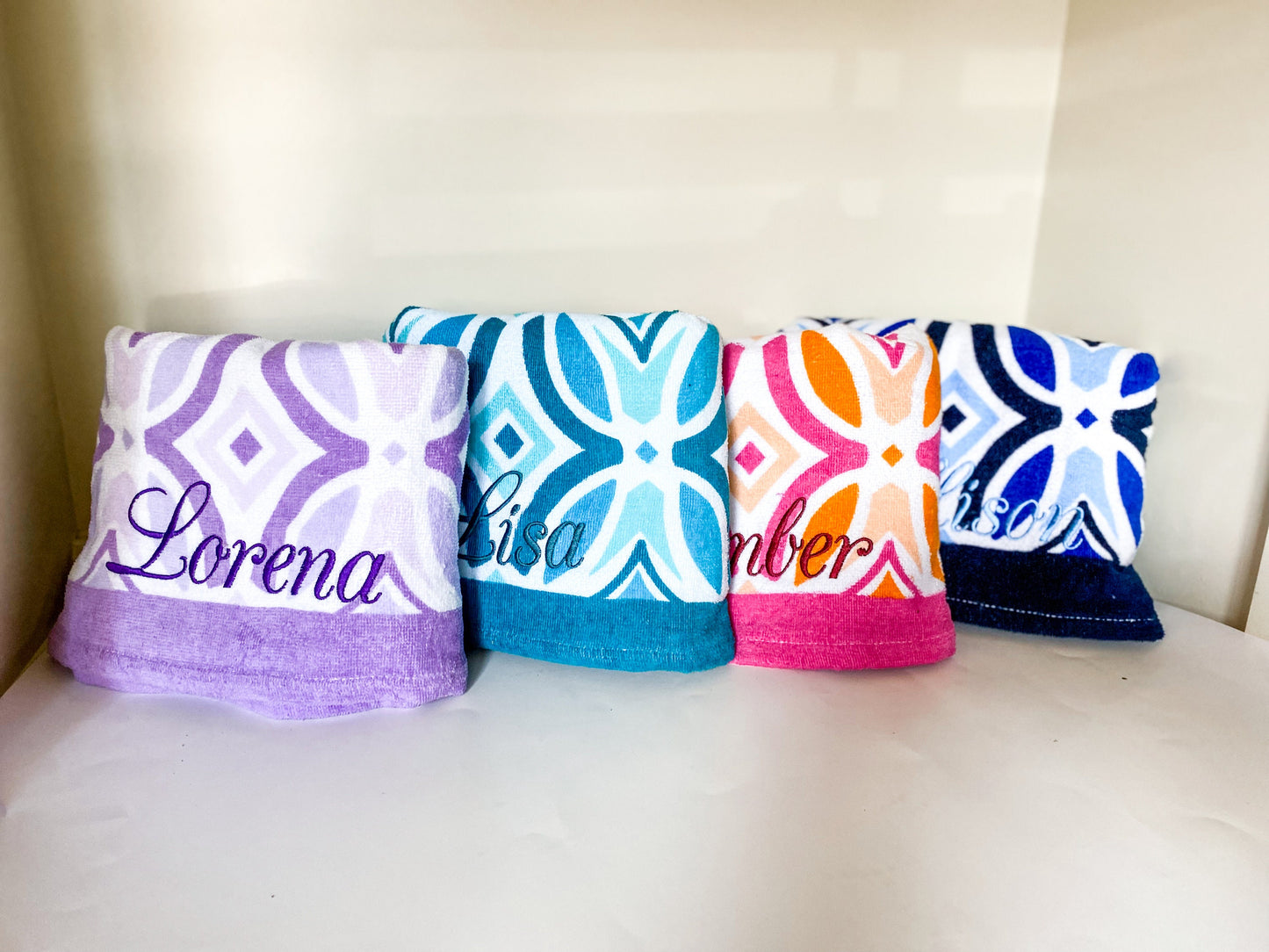 Monogrammed Beach towel