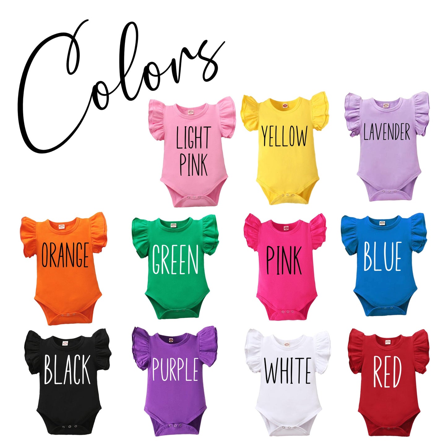 Monogrammed Baby Onesie