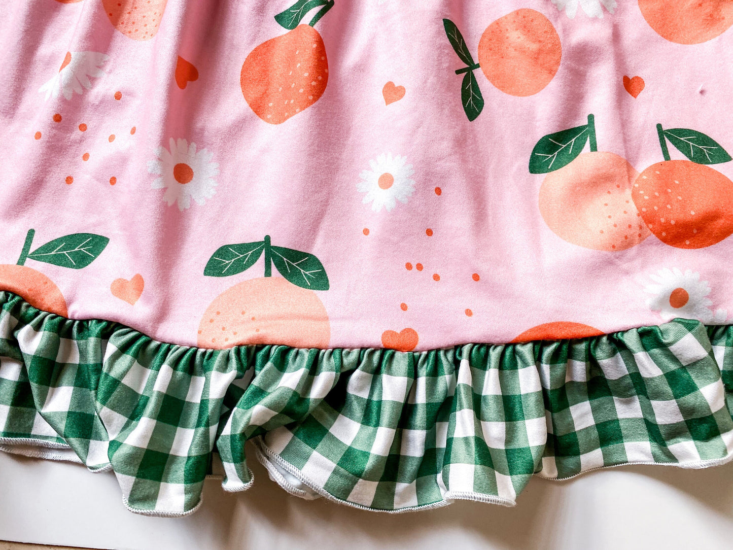 Girls Fruit Orange Dress