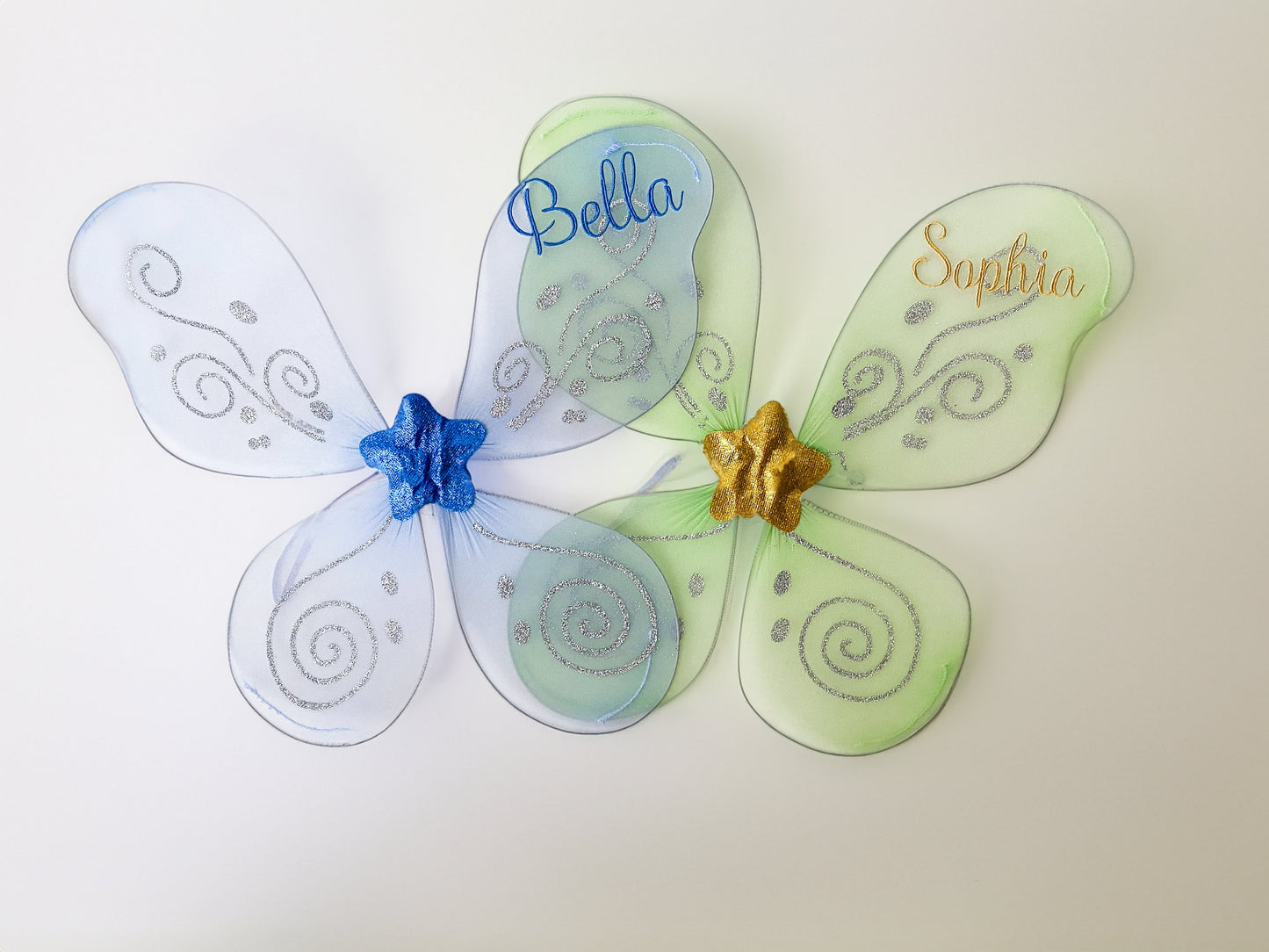 Girl's Monogrammed Fairy Wing Costume Set