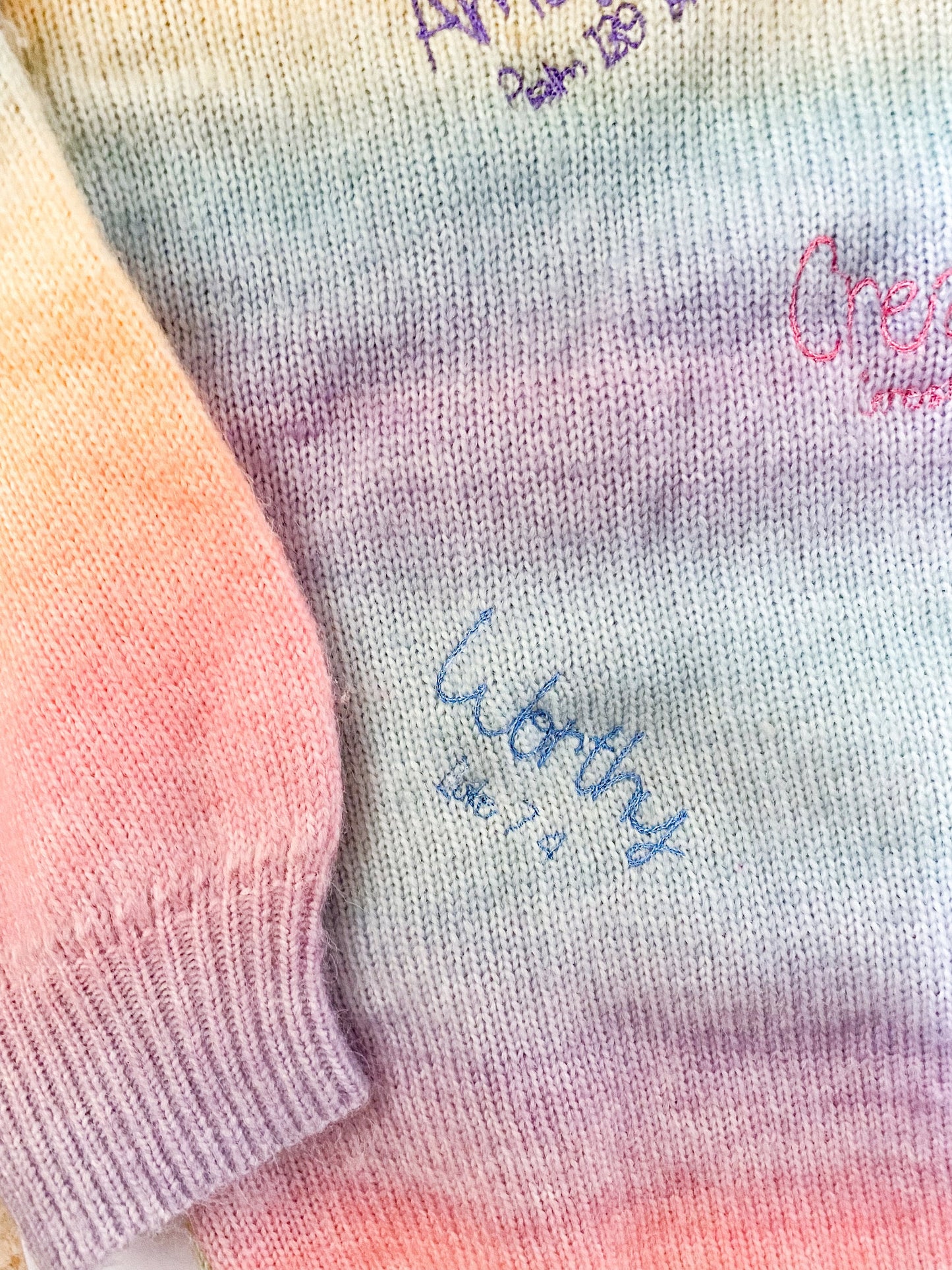 Girl's Bible Verse Affirmation Sweater