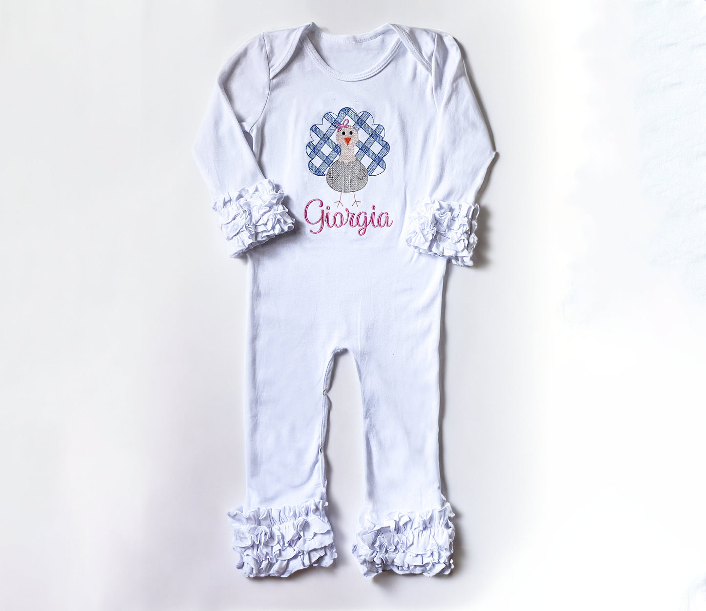 Toddler Baby Girl Thanksgiving Bodysuit