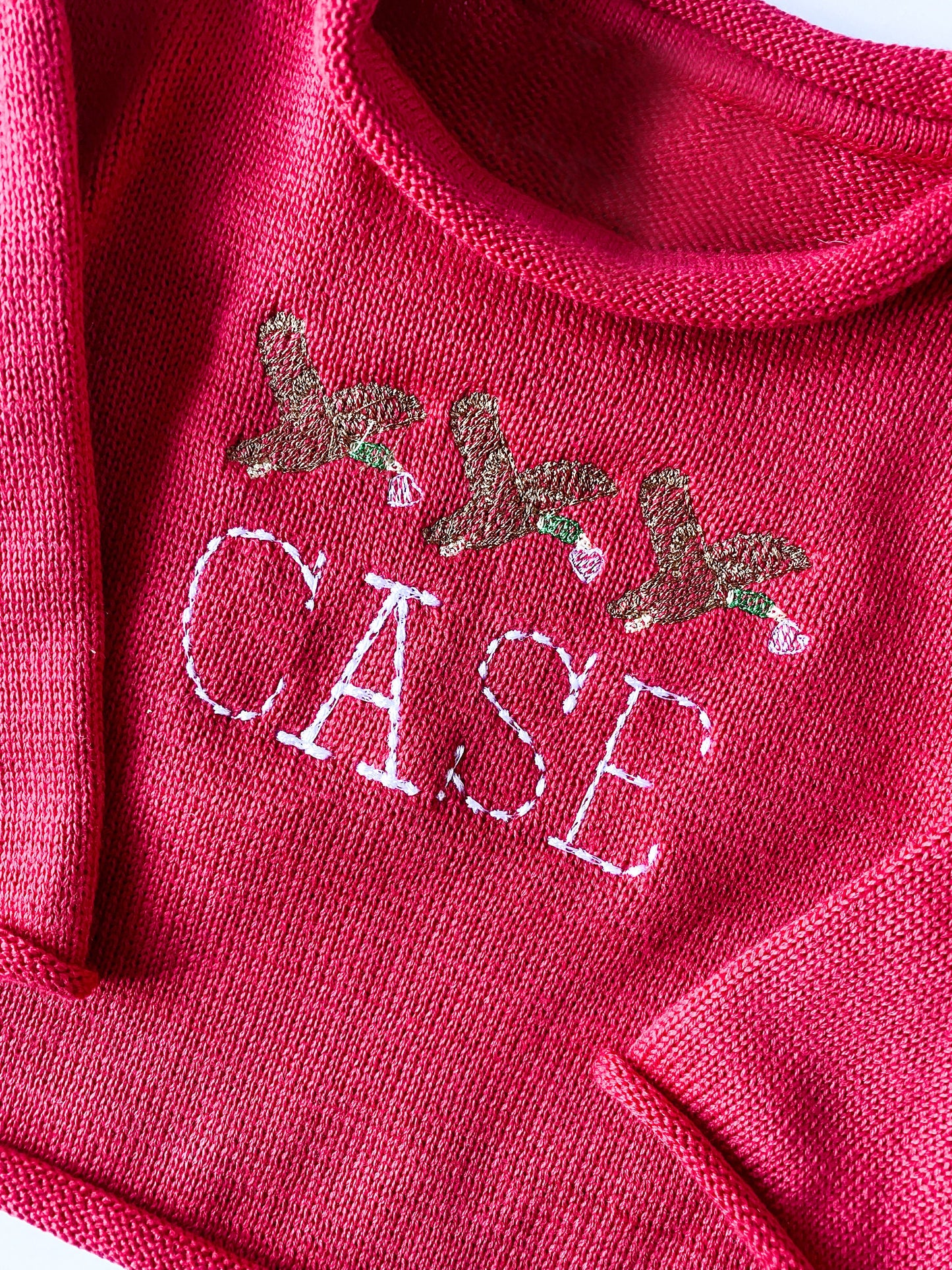 Boy's Monogrammed Valentine's Day Rollneck Sweater