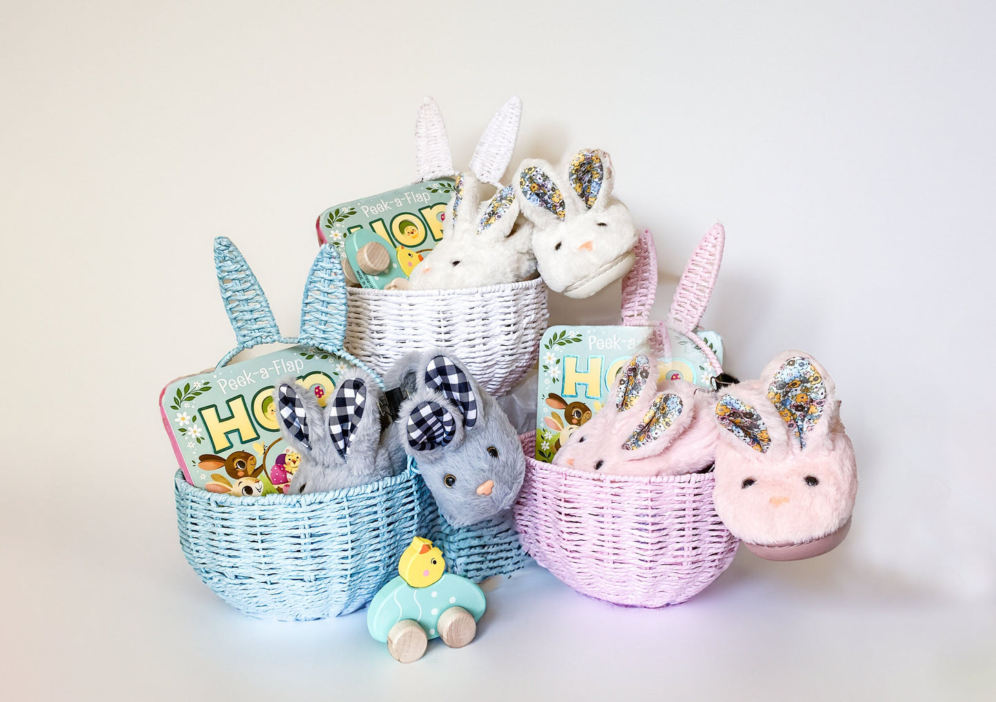 Baby/Kids Monogrammed Customized Easter Basket Set