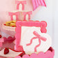 Tied Bow Heart Plate