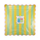 Striped Plate Set