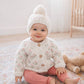 Bitty Blooms White Cardigan Sweater Baby & Toddler