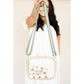 Gold Clear Blair Purse