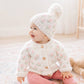 Bitty Blooms White Cardigan Sweater Baby & Toddler