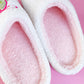 Pink Bow Christmas Tree slippers - Savannah Creations