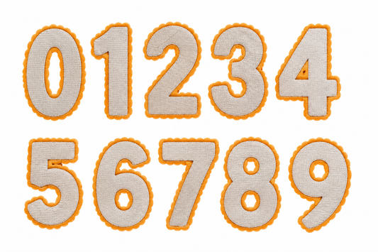 Additional Number Set (0-9) - Savannah Creations