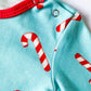 Baby Boy Candy Cain Print Christmas Pajamas - Savannah Creations