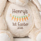 Baby's First Easter Embroidered Customized Bunny, Personalized with Name