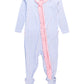 Bamboo Bliss Ruffled Baby Sleeper with Comfort Zipper - Savannah Creations
