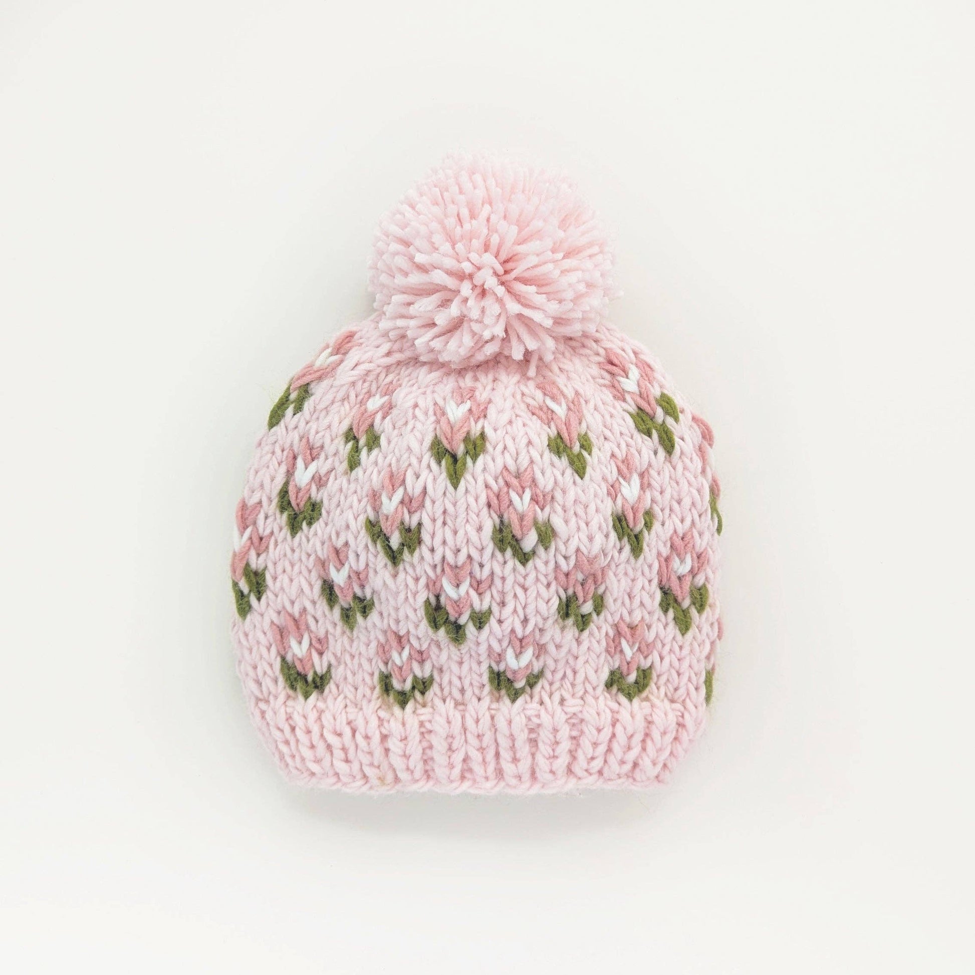 Bitty Blooms Blush Beanie Hat for Baby & Kids - Savannah Creations