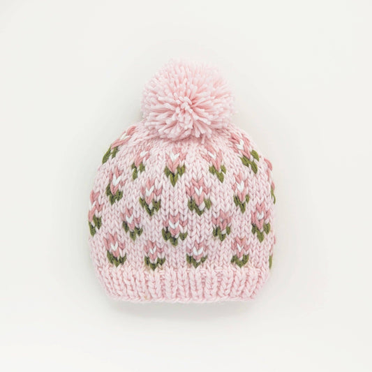 Bitty Blooms Blush Beanie Hat for Baby & Kids - Savannah Creations