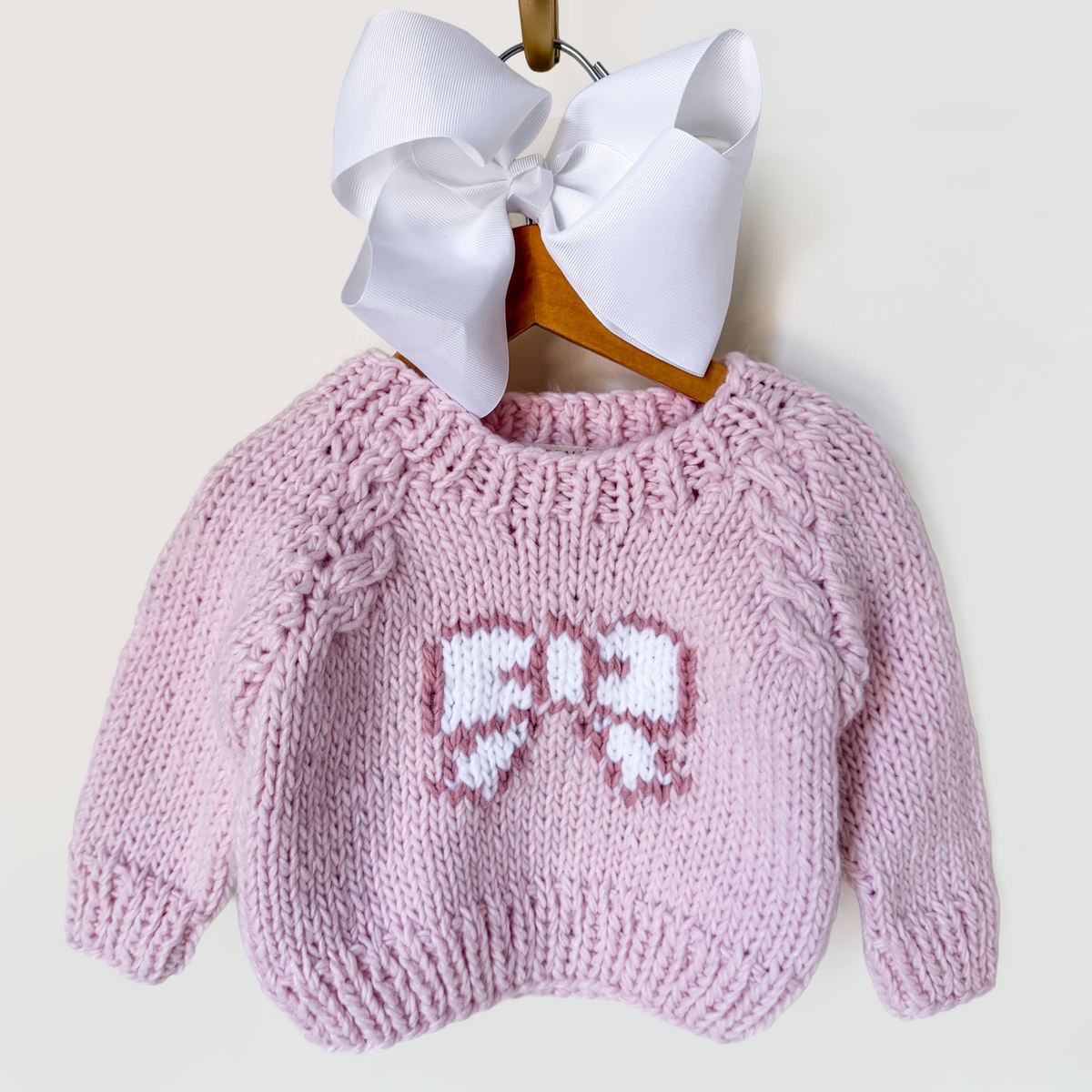 Bow Sweater for Baby & Toddler Girls - Savannah Creations
