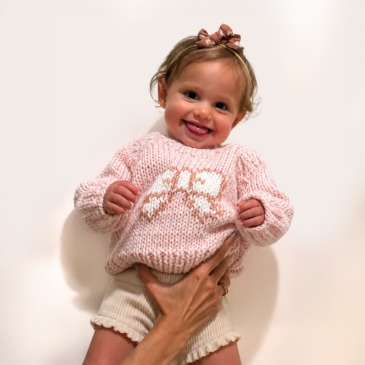 Bow Sweater for Baby & Toddler Girls - Savannah Creations