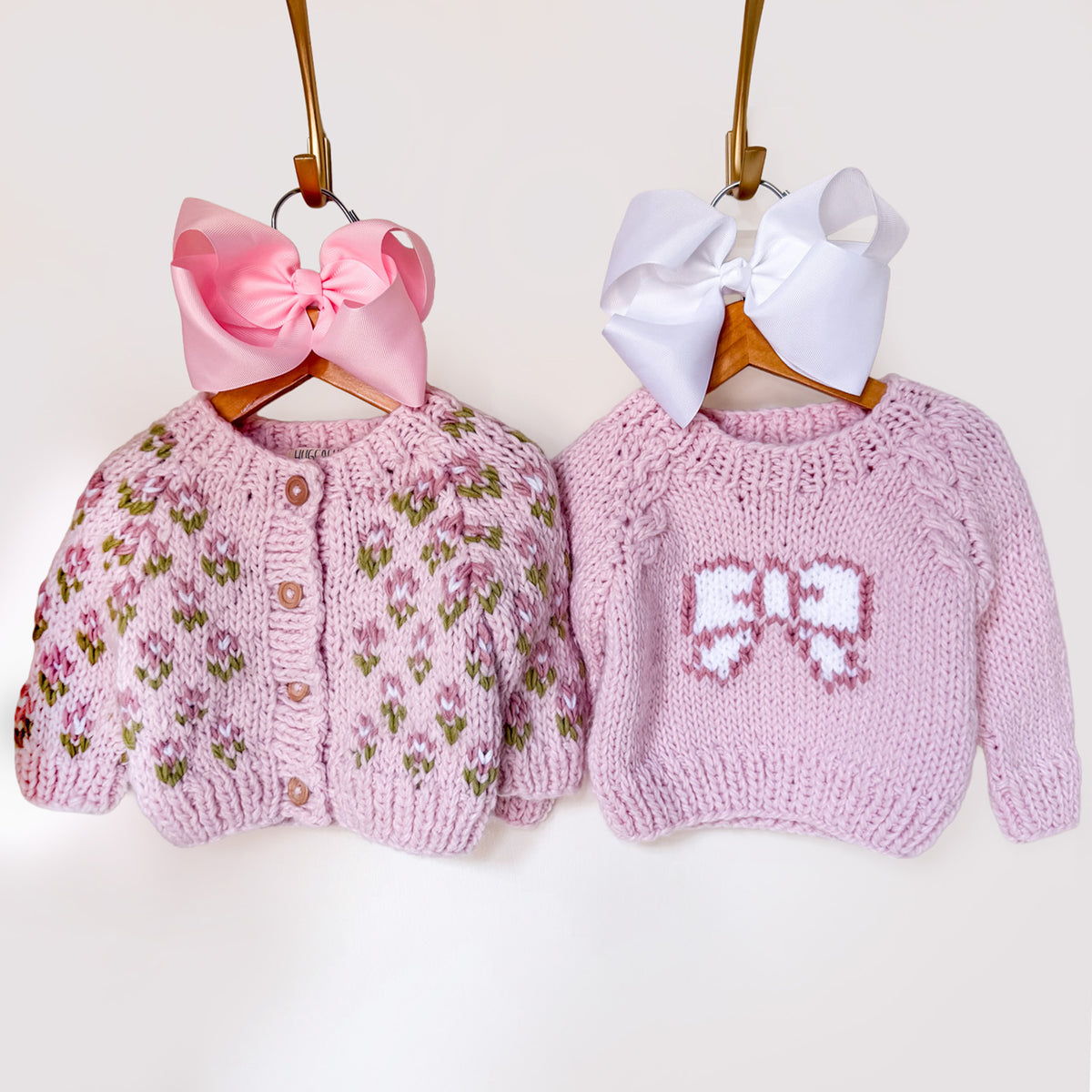 Bow Sweater for Baby & Toddler Girls - Savannah Creations
