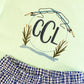 Boy's Monogrammed Custom Fishing Shirt and Short Set, Birthday Gift, Matching Outfit for Boys