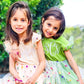 Charming Monogrammed Floral Spring Dress for Girls - Savannah Creations