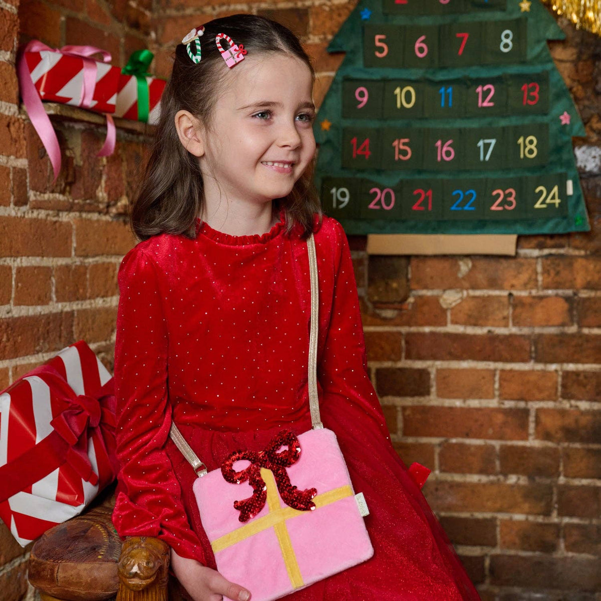 Christmas Present Purse - Savannah Creations