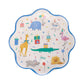 Colorful Animal Party Plates - 8 Pack, 9'' Fun Birthday Theme - Savannah Creations