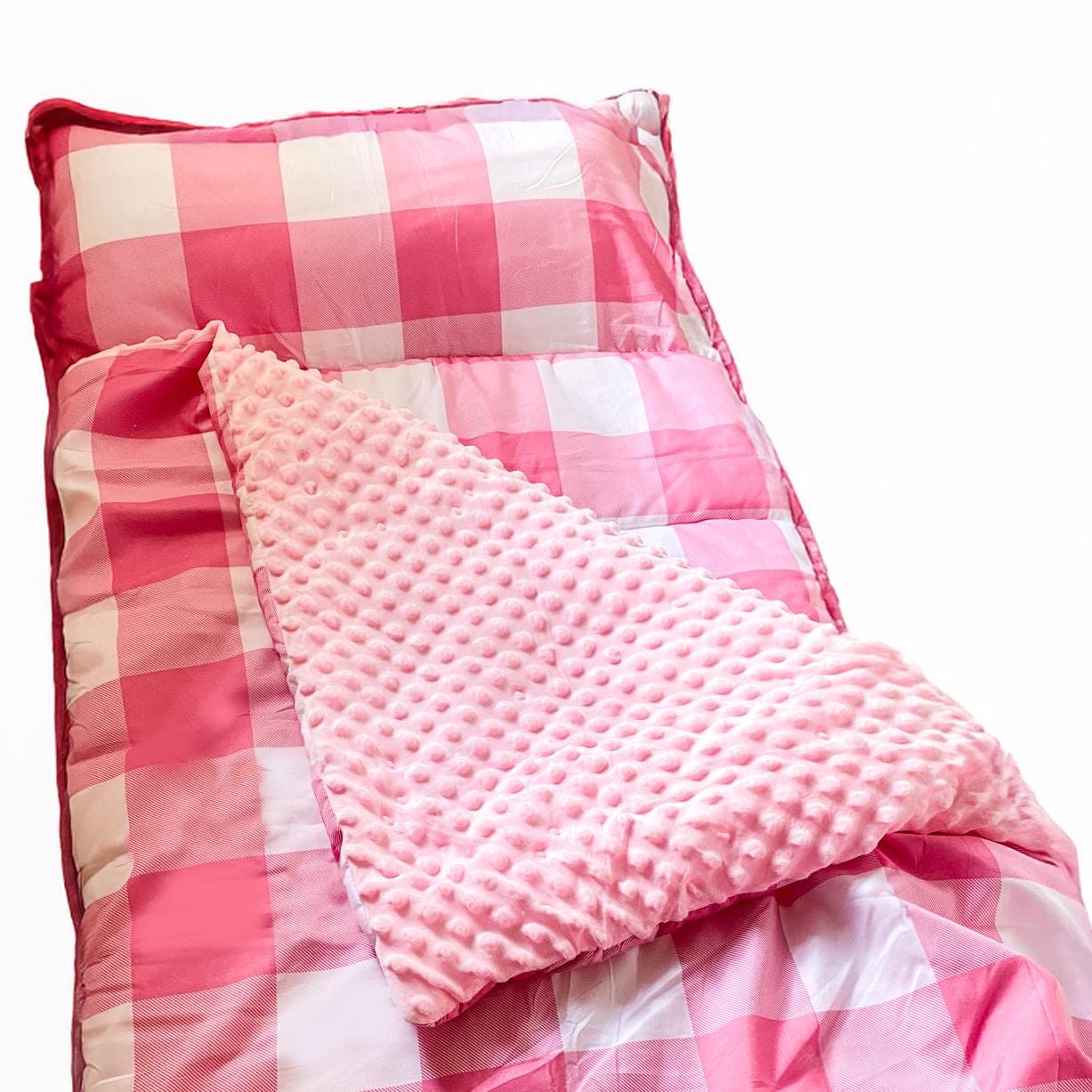 Kids Nap Mat, School Monogrammed Nap Roll, Back to School, Girls and Boy's, Easy Cary that Rolls, Matching Backpack, First Day of School