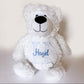 Custom Embroidered Bear – Personalized Baby Name Keepsake Plush Animal __etsy:7967563942