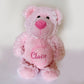 Custom Embroidered Bear – Personalized Baby Name Keepsake Plush Animal __etsy:7967563950