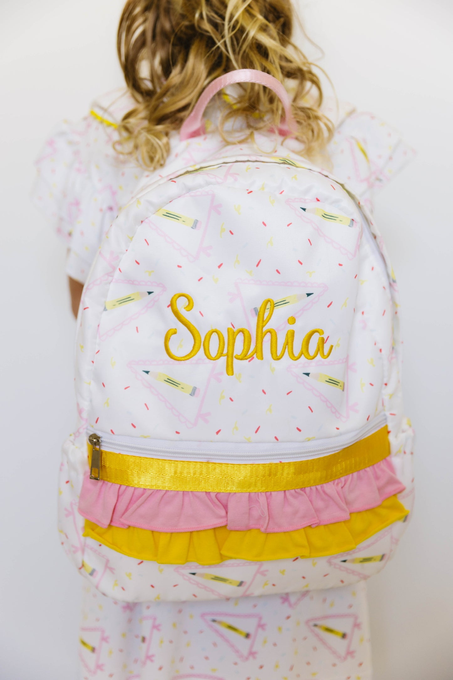 Custom Kids' Backpack & Lunchbox Set: Unique Flag Design - Savannah Creations
