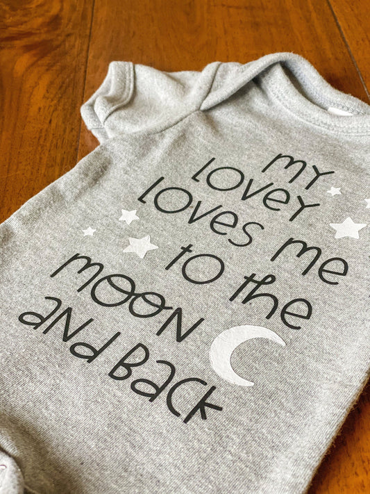 Custom Baby Onesie: Personalized Text & Symbol