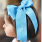 Custom Monogrammed Bows, Personalized Bow, Uniform Bow, Gift